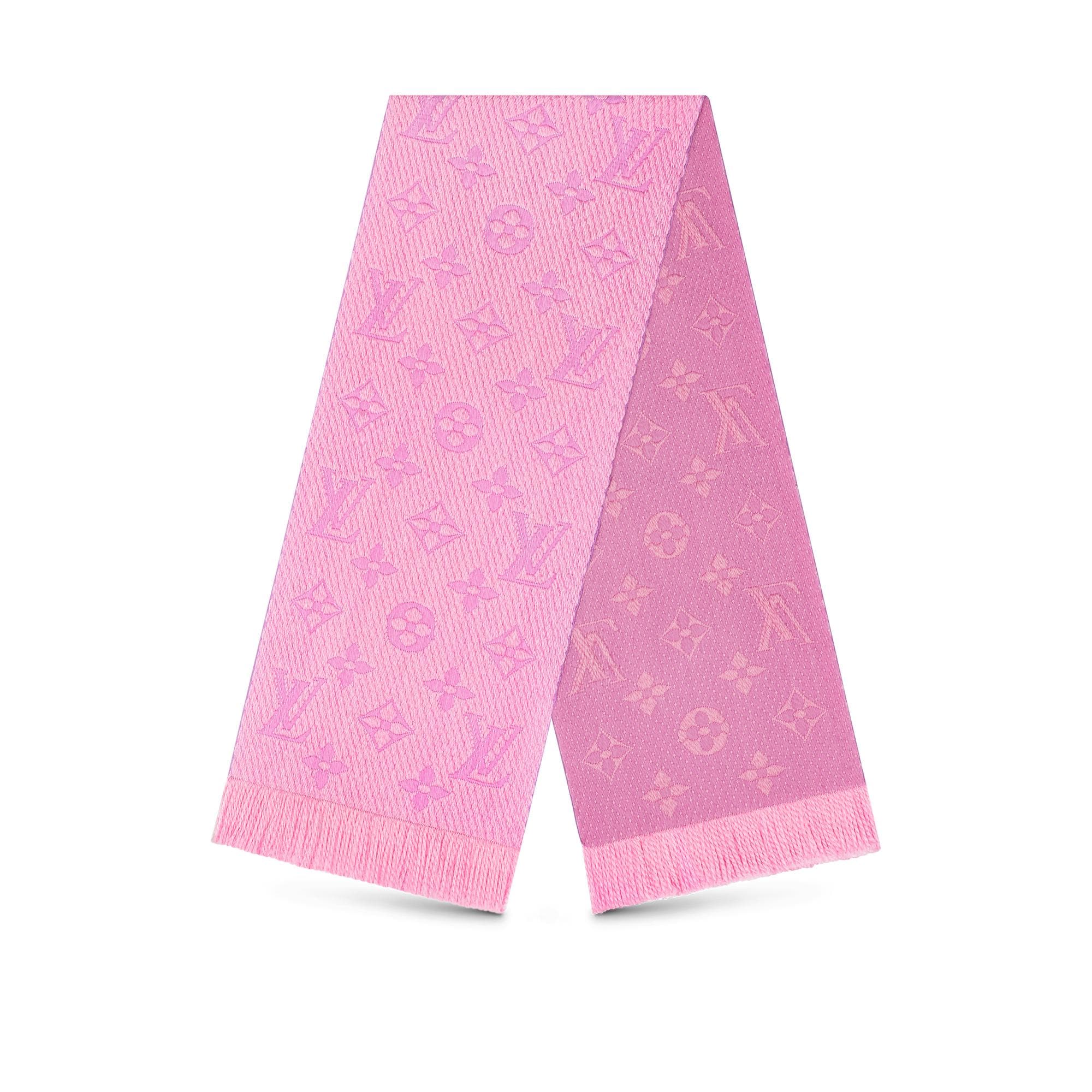 Pink scarf hot sale louis vuitton